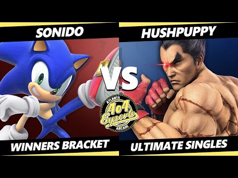 4o4 Smash Night 54 - Sonido (Sonic) Vs. Hushpupy (Kazuya) SSBU Ultimate Tournament