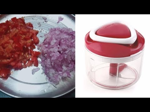 Ganesh Easy Pull 3-In-1 Plastic Chopper (650ml, 125mm, Red) 8116