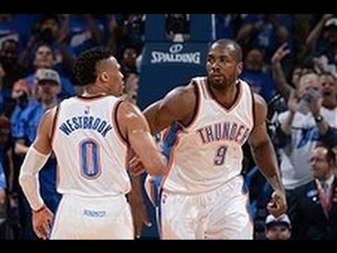 Serge Ibaka Puts Festus Ezeli on a Poster with the Huge Dunk