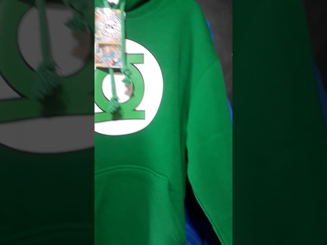 Vídeo relacionado con Logotipo de DC Green Lantern envejecido Sudadera con Capucha