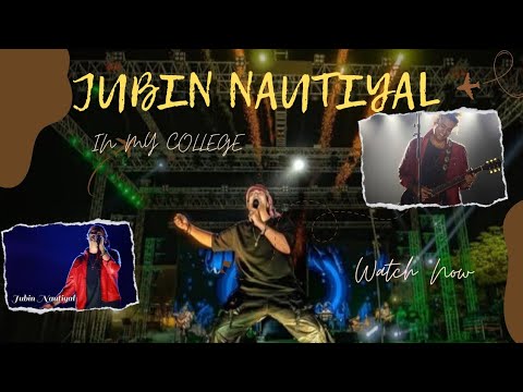 Jubin Nautiyal in my college | Chandigarh University | Nishant Vlogs