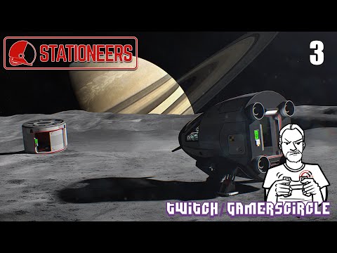 Stationeers Moon - Gas filtering & Storage setup - PT1