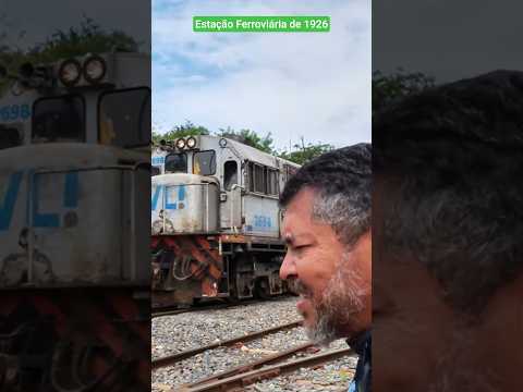 🚉Estação Ferroviária de 1926.Cidade de Glaucilandia,Norte de Minas Gerais #nortedeminas #tremdeferro