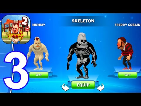 Dark Riddle 2 Story Mode - Gameplay Part 3 All Skins Vampire, Pumpkin Head (Android, iOS)