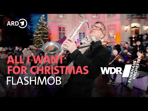Orchestra flash mob: All I Want For Christmas Is You | WDR Funkhausorchester