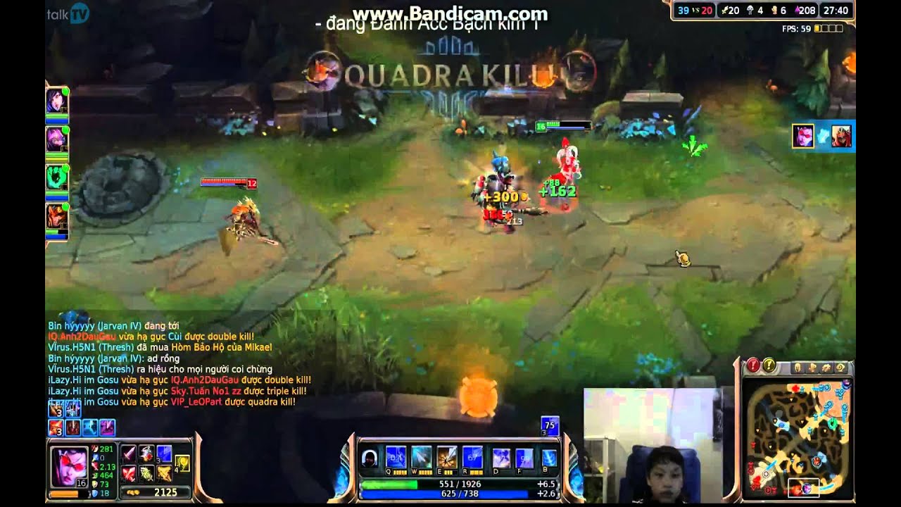 LMHT VN: Pha Pentakill của thần đồng sinh năm 2001:v