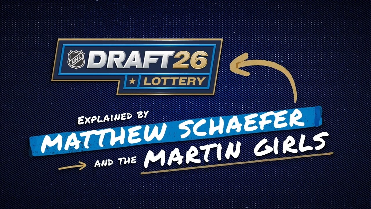 Here's the NHL Draft Lottery, Explained by Matthew Schaefer and the Martin Girls