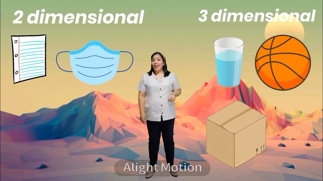 Mga bagay na may 2dimensional at 3dimensional na hugis | Teacher Gen