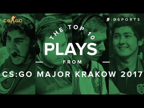 The Top 10 Plays from PGL Major Kraków 2017