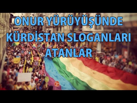 MP - Onur Yürüyüşünde Kürdistan Sloganları Atanlar