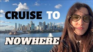 3-Day Solo Cruise to Nowhere from Sydney! 🚢 | My Birthday Gift 🎁  (Cabin Tour)