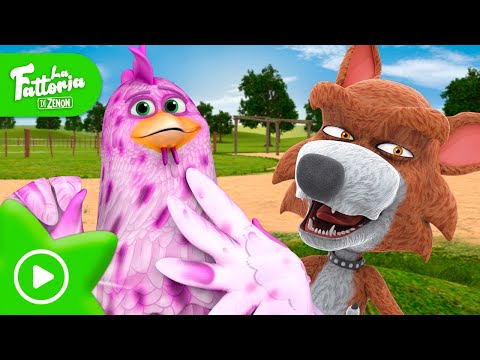 ¡La Gallina Batarazza, attenti al lupo! 👨‍🌾 La Fattoria di Zenon La Serie | Il Regno Dei Bambini