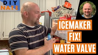 Refrigerator Ice Maker Fix - Water Inlet Valve Replacement (Maytag/Whirlpool)