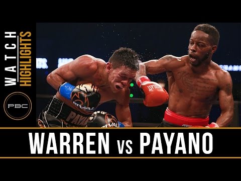 Warren vs Payano HIGHLIGHTS: PBC on NBC - June 18, 2016