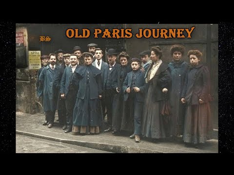 De äldsta kända bilderna av Paris / HD Colorized