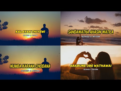 තනියම ඉන්න වෙලාවට අහන්න ❤️🥺 Manoparakata [Slowed+Reverb] Best Sinhala Song Collection | JONTY BEATZ