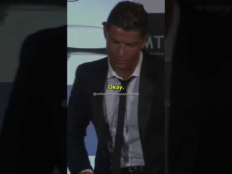 NUNCA RIAM DE QUEM ESTÁ TENTANDO: A LIÇÃO DO CR7