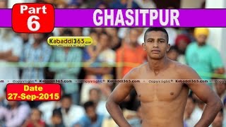 (1) Ghasitpur (Mukerian) Kabaddi Cup 27 Sep 2015