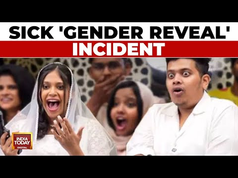 Tamil Youtuber’s Gender Reveal Party For Unborn Baby Lands Him In Legal Trouble | India Today News