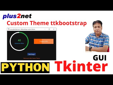 How to Create a Custom Theme in Tkinter using ttkbootstrap