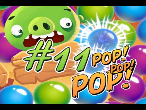 Angry Birds POP Bubble Shooter Level 11 WALKTHROUGH | 3 Stars