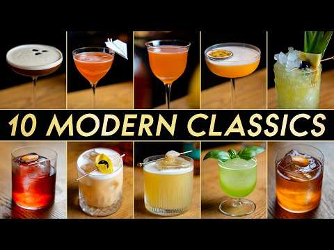 10 Modern Classic Cocktails Everyone Should Know!