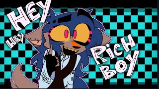 HEY HEY RICH BOY!!/ animation meme/ half flipaclip