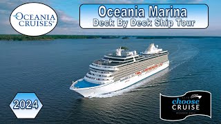 Oceania Marina Ship Tour. Post refit 2024