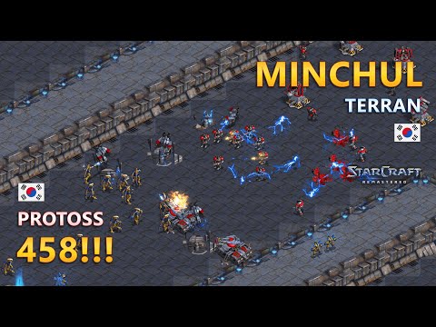STARCRAFT: ROUND 3: MINCHUL  VS  458!!!