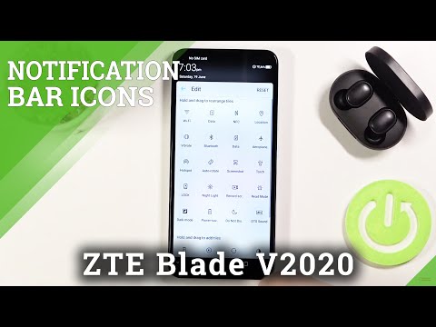 How to Adjust Notification Bar in ZTE Blade V2020 – Customize Notification Bar