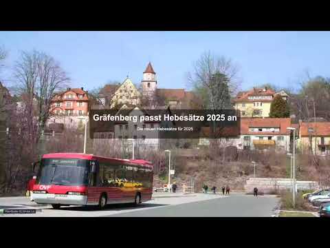 Gräfenberg passt Hebesätze 2025 an - Gewerbesteuer News