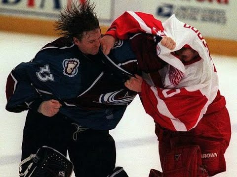 NHL REGULAR SEASON 1997-98 - Colorado Avalanche @ Detroit Red Wings