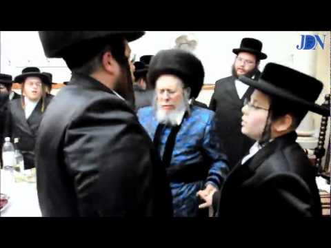 Stropkover Rebbe's Grandson's Bar Mitzvah Chanukah 5772
