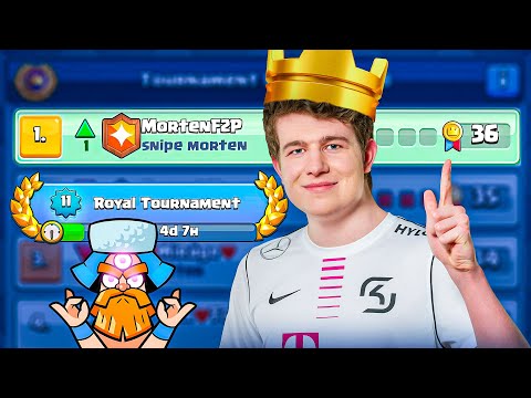 #1 IN THE WORLD! 36-3 in Royal Tournament w/ THESE DECKS! 😱