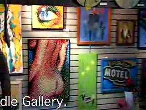 Opening night at River's Edge Gallery
