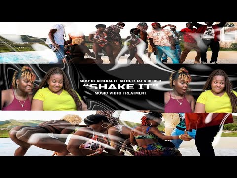 Reaction To Silky De General, Keith, R-Jay, Dejour - Shake It 🎥🔥 w/ My Sister! | Queen Niness