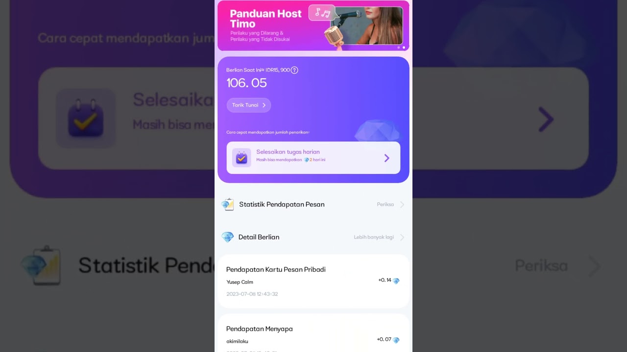 TIMO Aplikasi Penghasil Uang