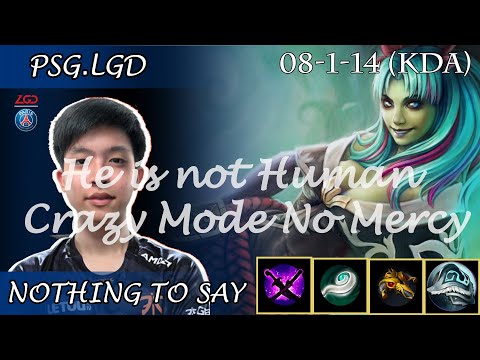 NOTHING TO SAY  | DEATH PROPHET | He is not Human Crazy Mode No Mercy Dota 2