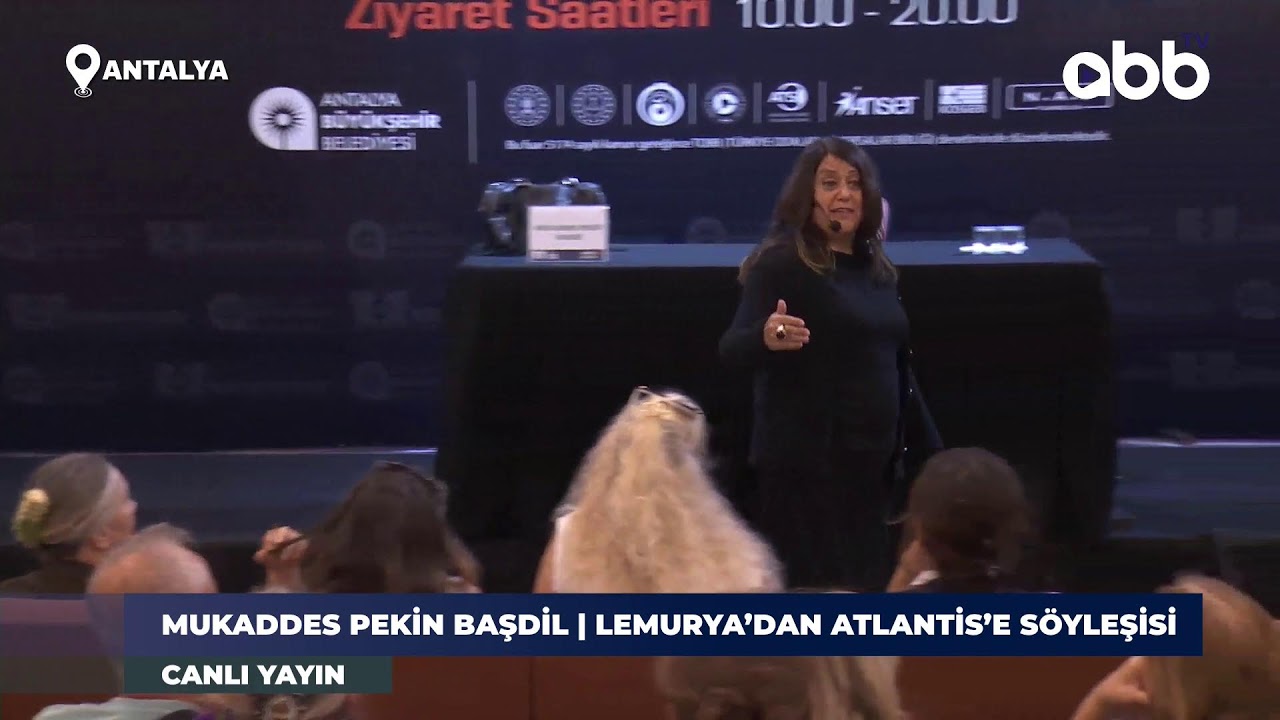 16. Antalya Kitap Fuarı Mukaddes Pekin Başdil Söyleşisi