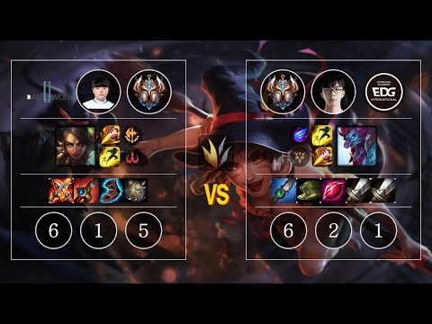 DWG Canyon Nidalee vs EDG JunJia Trundle Jungle - KR Patch 10.12