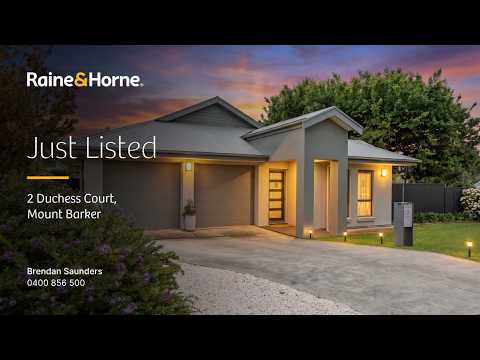 2 Duchess Court, Mount Barker, SA 5251, 4 Kuwarto, 2 Banyo, House