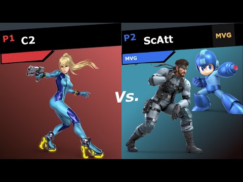 Blastoff SSBU - C2 (ZSS) Vs. ScAtt (Snake/Mega Man) Top 8 Smash Ultimate