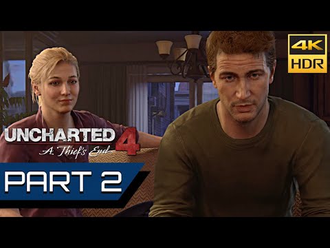 UNCHARTED 4 PS5 REMASTERED Walkthrough PART 2 - A Normal Life [4K 60FPS HDR]