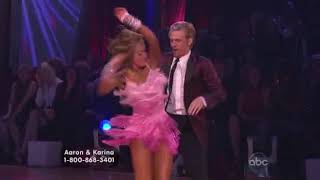 DWTS - Aaron Carter &amp; Karina Smirnoff&#39;s Jive | Dancing With the Stars Season 9