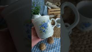 GUSTAV hrnek 390 ml, pomněnky, Thun 1794 a.s.