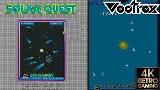 Solar Quest Vectrex 4k Gameplay