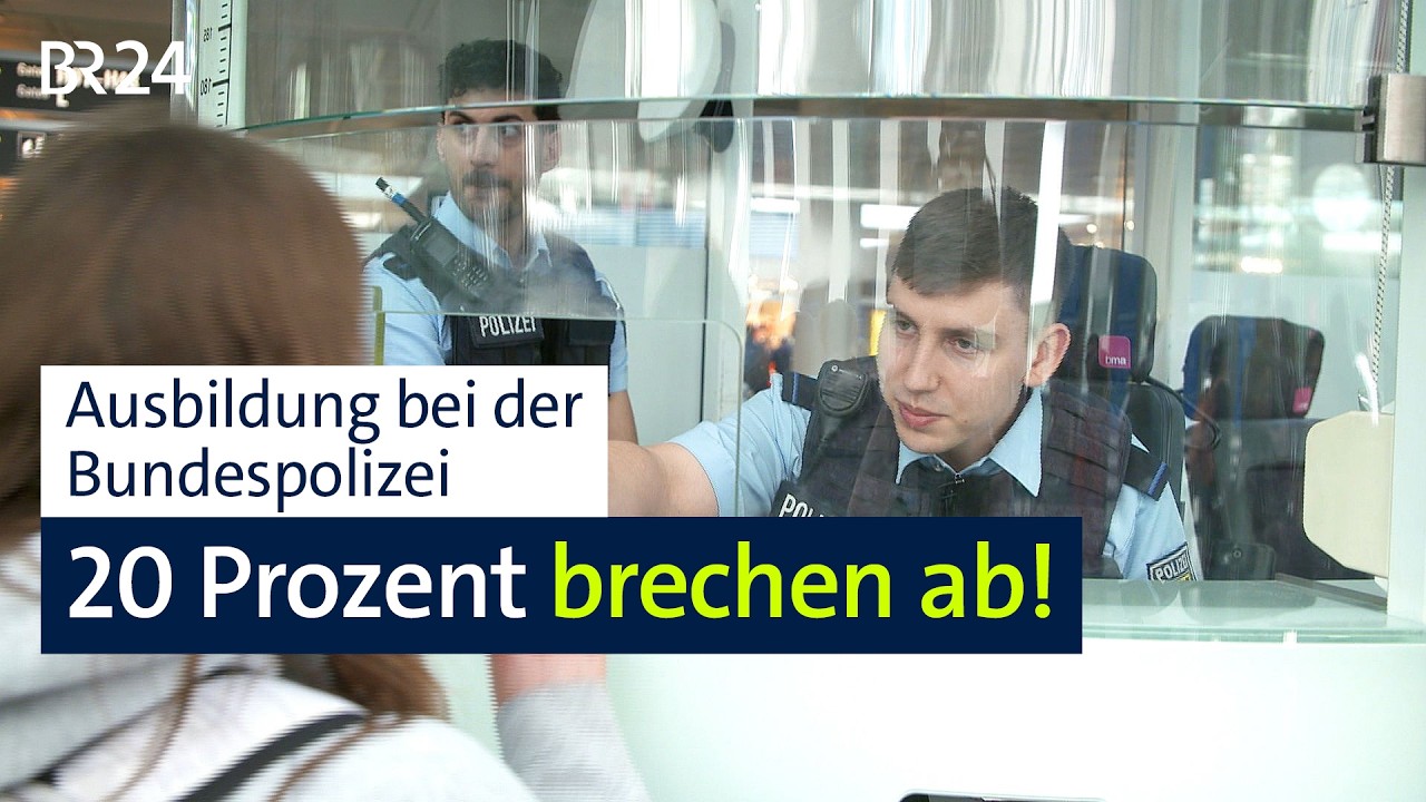 Hart an der Grenze: Der schwere Weg zur Bundespolizei | BR24 vor Ort