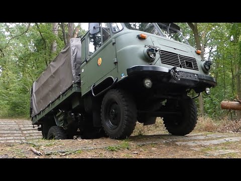 Robur auf der KFZ Lehrbahn