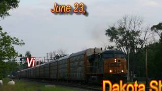 preview picture of video 'Video from Fostoria/Deshler Ohio June 23, 2011 CSX and NS'