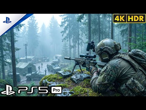 (PS5) Undercover in a Russian Base Stealth Mission | Ultra Realistic Gameplay [4K60FPS] Call of Duty